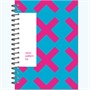Тетрадь общая 96 листов на металлическом гребне "NEON Pattern" 1861442061