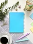 НОВИНКА! Тетрадь А5 80 л. Pastel Collection Blue/Mint, с обложкой из двухстроннего двухцветного пластика, на металлическом гребне 146108554
