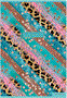 Тетрадь общая А4 96л. PASTEL GOLD LEOPARD, обложка - мелов.картон+софттач лак, скрепка 1838151325