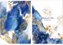 Тетрадь общая А4 60л., ABSTRACT BLUE, обложка - мелов.картон+сплошной УФ лак, скрепка 1625482105