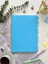 НОВИНКА! Тетрадь А4 96 л. Pastel Collection Blue/Mint, с обложкой из двухстроннего двухцветного пластика, на металлическом гребне 97439802