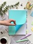 НОВИНКА! Тетрадь А4 96 л. Pastel Collection Mint/Blue, с обложкой из двухстроннего двухцветного пластика, на металлическом гребне 1010743083