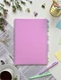 НОВИНКА! Тетрадь А4 80 л. Pastel Collection Pink, с пластиковой обложкой, на металлическом гребне 987844183