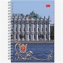 Блокнот формат А6 60 листов на металлическом гребне (слева) "Виды Питера" 305997694