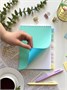 НОВИНКА! Блокнот А5 60 л. Pastel Collection Mint/Blue, с обложкой из двухстроннего двухцветного пластика, на металлическом гребне 267544302