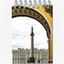 Блокнот формат А7 40 листов на металлическом гребне "Виды Санкт-Петербурга" 688657455
