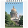 Блокнот формат А7 40 листов на металлическом гребне "Виды Санкт-Петербурга" 688657455