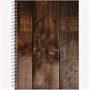 Блокнот-скетчбук SKETCHBOOK А5 с жесткой обложкой 60л. "Wooden" 1088099406