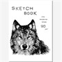 Блокнот-скетчбук SKETCHBOOK SILK А5 на скрепке 413268197