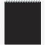 Блокнот-скетчбук SKETCHBOOK BLACK 20 листов на металлическом гребне 508205271