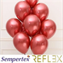 Шар (12''/30 см), Reflex, Зеркальный блеск, Красный (915), хром, 12 шт., 172286 1682306588