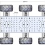Шасси робота-вездехода 6WD для Arduino Raspberry Pi 1005011974222430