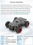 Металлическое шасси для робота-машины RC Ackerman 1005012496710380