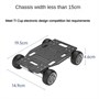 5 кг нагрузка 4WD электромобиль кодирующий двигатель интеллектуальный автомобильный полноприводный кодировщик колес металлическое автомобильное шасси для программируемого робота 1005007976384010