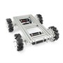 35 кг сверхмощная тележка с колесом Mecanum 4WD, всенаправленный мобильный робот с металлическим шасси двигателя для исследований, программируемый робот 1005008578526380