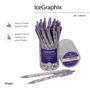 21-0052/10 КАРАНДАШ МЕХАНИЧЕСКИЙ "IceGraphix. Дамские штучки. Ажур" 0,5 ММ 415025823