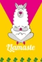 90779 Блокнот "LLamaste", формат А6, 11х15 см, 56 листов в клетку на скрепке, обложка с гелевым наполнением, глиттер внутри, морозостойкий 51202285