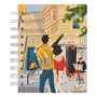 3-568 Записная книжка ART JOURNAL А6, 120 листов на гребне с разделителями (4 вида) 793792638