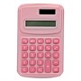 78173 Калькулятор 8-разрядный 100х64х10 мм, пастель 4 цвета в ассортименте (белый, голубой, розовый, фиолетовый), блистер 96336785