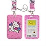 78314 Бейдж пластиковый Hello Kitty 7х11 см, с цветной лентой, 2 вида в ассортименте 1195996023
