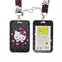78314 Бейдж пластиковый Hello Kitty 7х11 см, с цветной лентой, 2 вида в ассортименте 1195996023