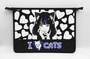 73294 Папка для тетрадей I love cats, формат А4, на молнии 650319665