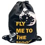 73765 Мешок для обуви Fly me to the moon, 1 отделение, размер 370*470 мм, петля для подвеса, полиэстер, 210 ден 68466789