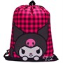 74283 Мешок для обуви Kuromi, 1 отделение, размер 370*470 мм, петля для подвеса, полиэстер, 210 ден 1679126018