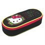 73953 Пенал корпусный овальный Hello Kitty Neon, размер 210*85*50 мм. Жесткий каркас овальной формы на картоне с закругленными краями. Корпус покрыт полиэстером 210 ден. По краям имеется текстильная отделка 2013762687