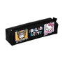 77883 Пенал объемный Hello Kitty&friends, размер: 21*4,5*4,5 см. на молнии, полиэстер 600 ден 152992657