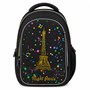 76833 Рюкзак облегченный Night Paris с анатомической спинкой, 2 отд на молнии, р-р 40*32*16 см 877485294