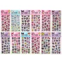 75809 3D наклейки Sanrio Kuromi and friends 10*22 см, 12 дизайнов в ассортименте 313912892