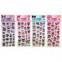 75809 3D наклейки Sanrio Kuromi and friends 10*22 см, 12 дизайнов в ассортименте 313912892
