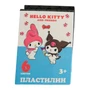 71956 Пластилин 6 цветов Hello Kitty&friends, 120 гр, стека пластиковая, картонная упаковка с европодвесом 1611710814