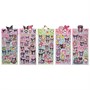 75813 Лазерные наклейки (голография) Sanrio Kuromi и друзья 10*24 см, микс 15 листов 740478284