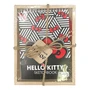 74549 Набор скетчбук Hello Kitty красный бант, А5, 60 л+Ручка шариковая автомат прорез в подар упак 677837032