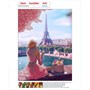 73529 Алмазная мозаика Девушка в Париже (частичное запол), 40*50 см, упак ПВХ коробка с цв вкладкой 794655667