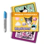 78132 Водная раскраска с маркером Kuromi, 5 рисунков, 12 страниц, размер 21*14 см, бумага 210 1204987529