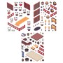 77768 Набор наклеек 3d ROOM BOX " Кафе", микс 4 вида 1317856187