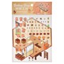 77766 Набор наклеек 3d ROOM BOX " Капибары", микс 4 вида 1852640308