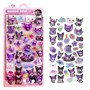 77678 3D наклейки Sanrio Kuromi and friends 9,5*21 см, 40 шт. на листе, 8 дизайнов в ассортименте 1751782861
