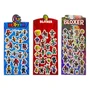 78610 Наклейки лазерные Bloxer 10*22 см, 3 дизайна в ассортименте 758569210