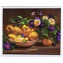 89780 Картина по номерам с акриловыми красками (холст 40x50 см, цв. краски, 3 кисточки, 2 держателя), в пластиковой упаковке с европодвесом 2025716733