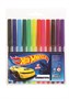 88627 Фломастеры "Hot Wheels", 12 цветов, на водной основе с вентилируемым колпачком. Устойчивы к перепадам температур, морозостойкие. 2073820577
