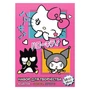 78674 Картон + Бумага Hello Kitty&friends, картон мелованный односторонний 10 листов, 10 цветов (8 цветов +золото+серебро) + бумага мелованная односторонняя 10 цветов (8 цветов +золото+серебро) – размер 205*294, в папке 758344027