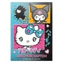 78250 Картон цветной Hello Kitty&friends немелованнный, односторонний, 8 листов, 8 цветов в папке 2139147804