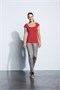 Футболка женская Melrose 150 с глубоким вырезом, зеленое яблоко 1925721894