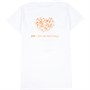 Футболка унисекс для сублимации Paint Tee, белая 1214171659