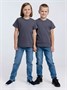 Футболка детская T-Bolka Kids, темно-серая (графит) 2033626692