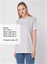 Футболка унисекс Regent 150, светло-серый меланж 236952498